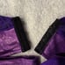 THE LINE UP PURPLE MESH SPACE UNITARD OPEN BACK DANCE COSTUME ADULT MEDIUM