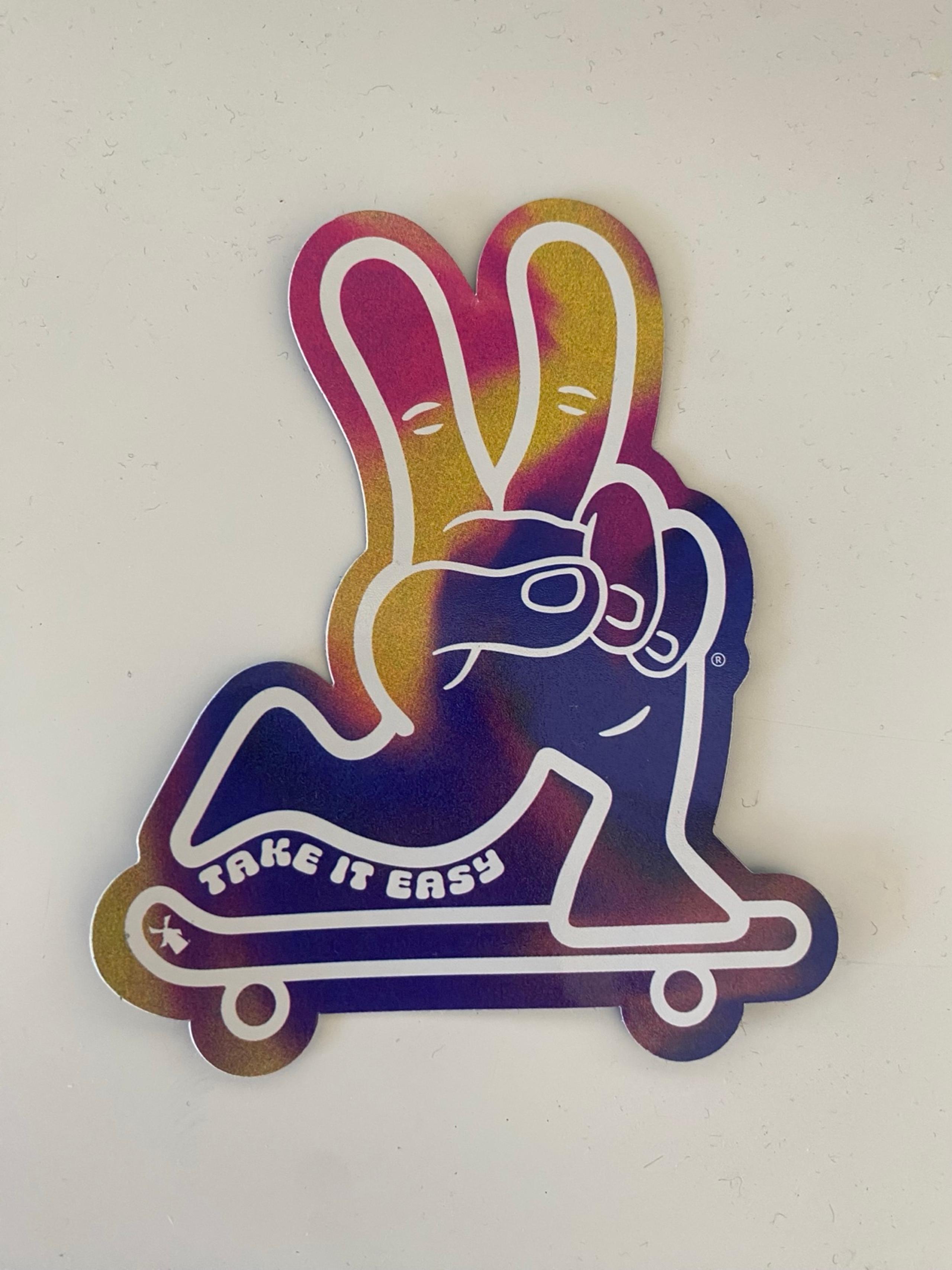 Dutch Bros Sticker – March Bonus Drop Take It Easy – Limited Edition 2025