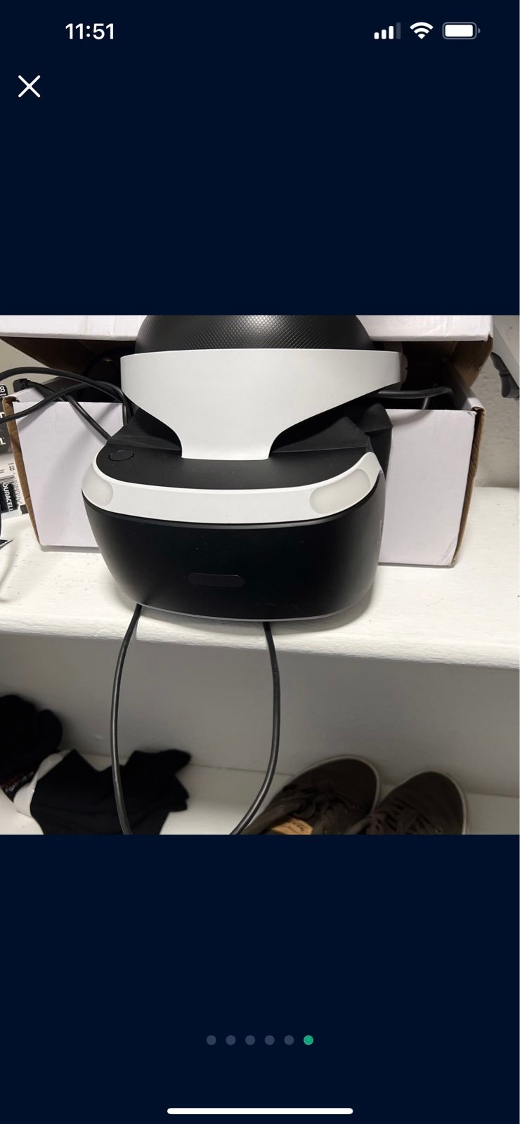 PlayStation headset vr