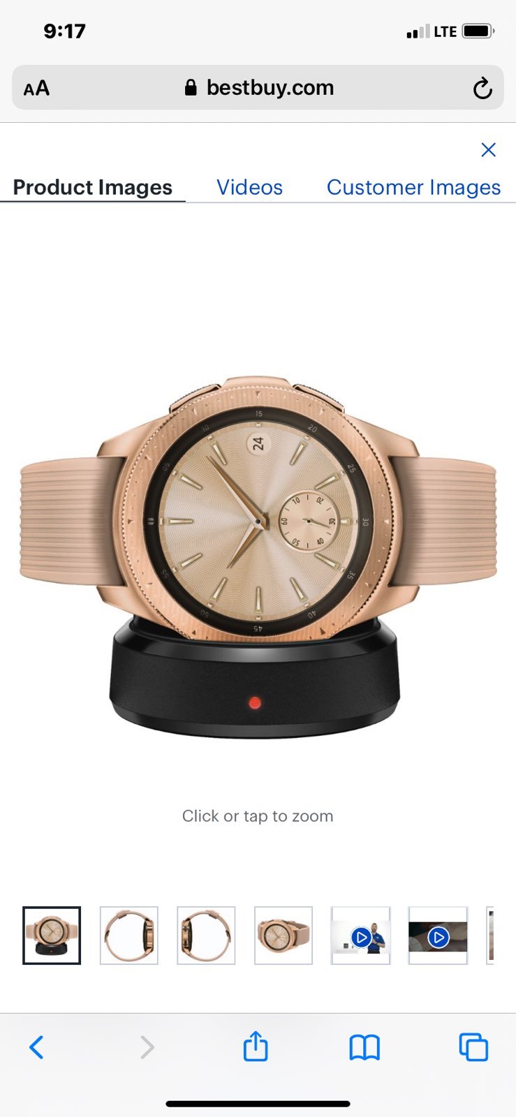 Samsung Galaxy Watch Smartwatch 42mm in