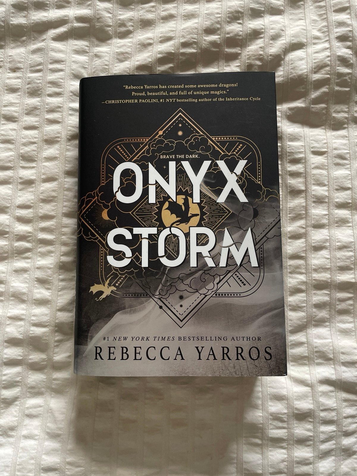 Onyx Storm - DELUXE Limited Edition - Rebecca Yarros (Hardcover)