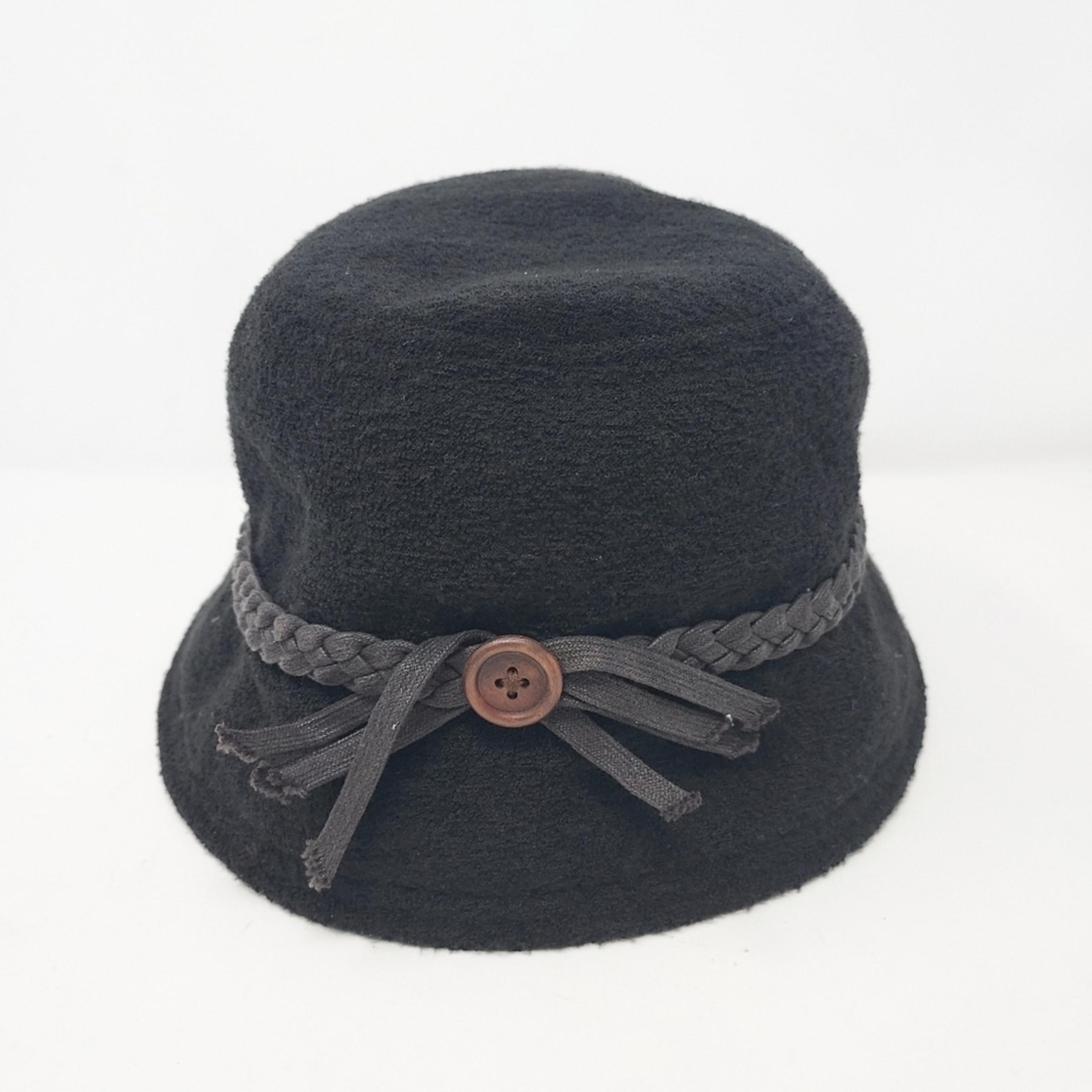 San Diego Hat Co. Black Cloche Hat
