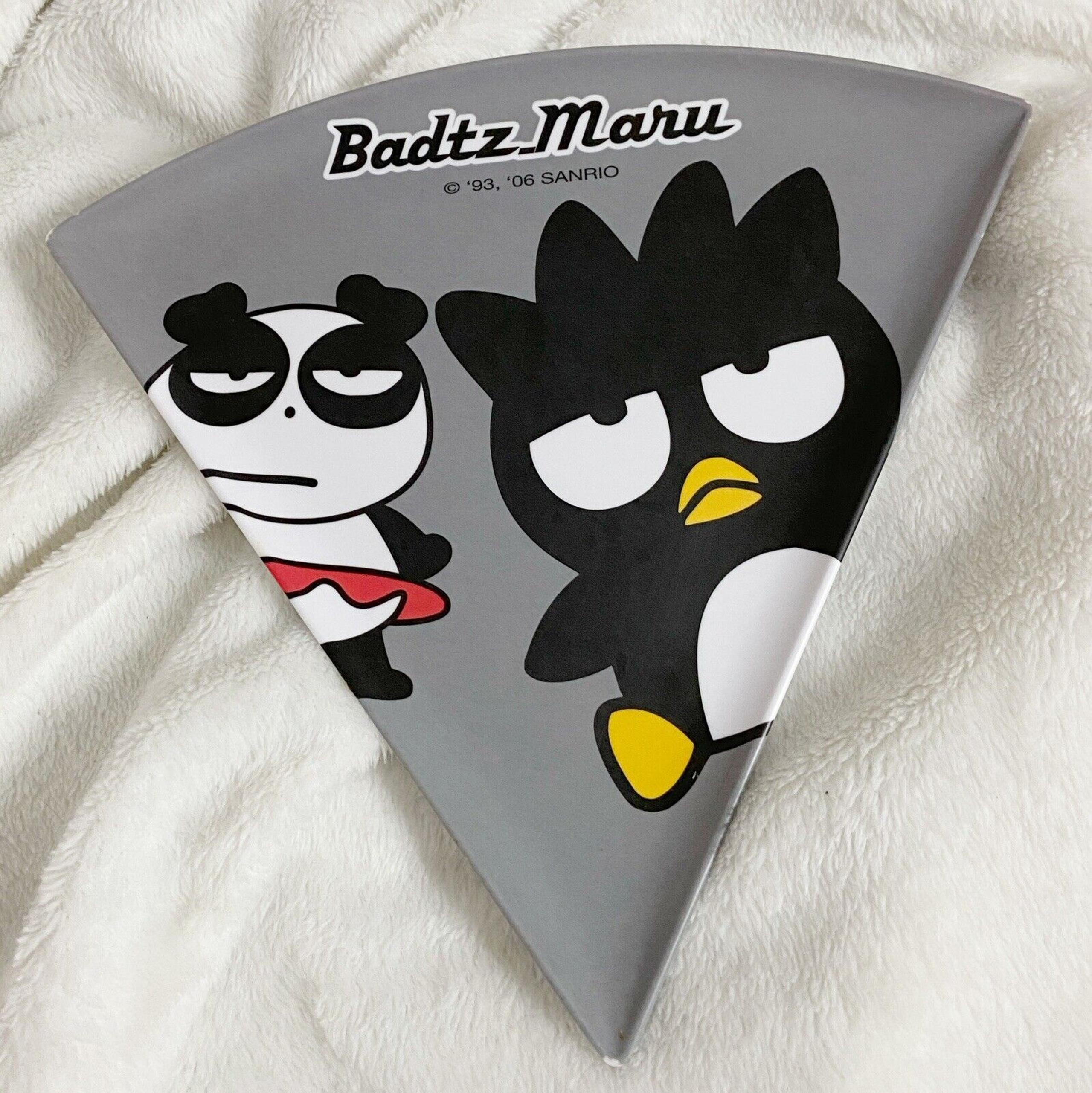 Sanrio, Badtz Maru and Friend Pizza Shaped Melamine Plate, 2006