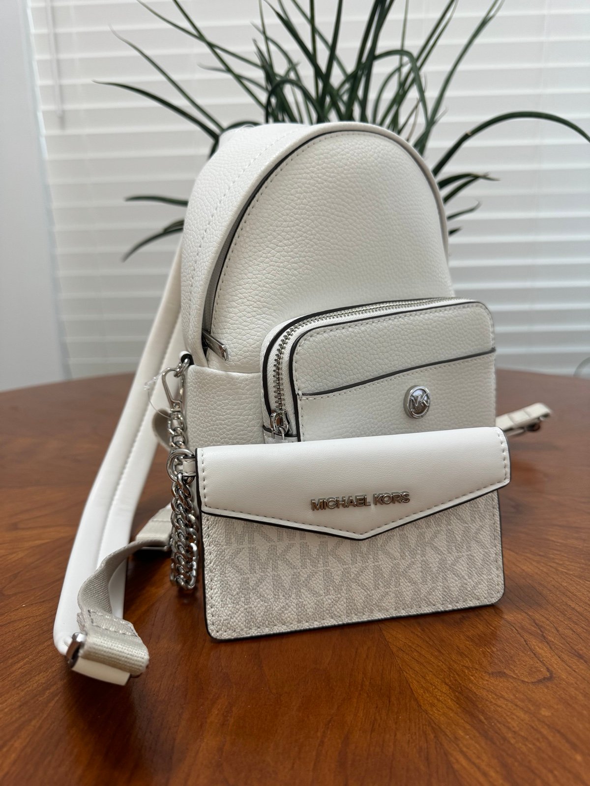 Michael Kors Jaycee XS Convertible Zip Pocket Backpack Bag