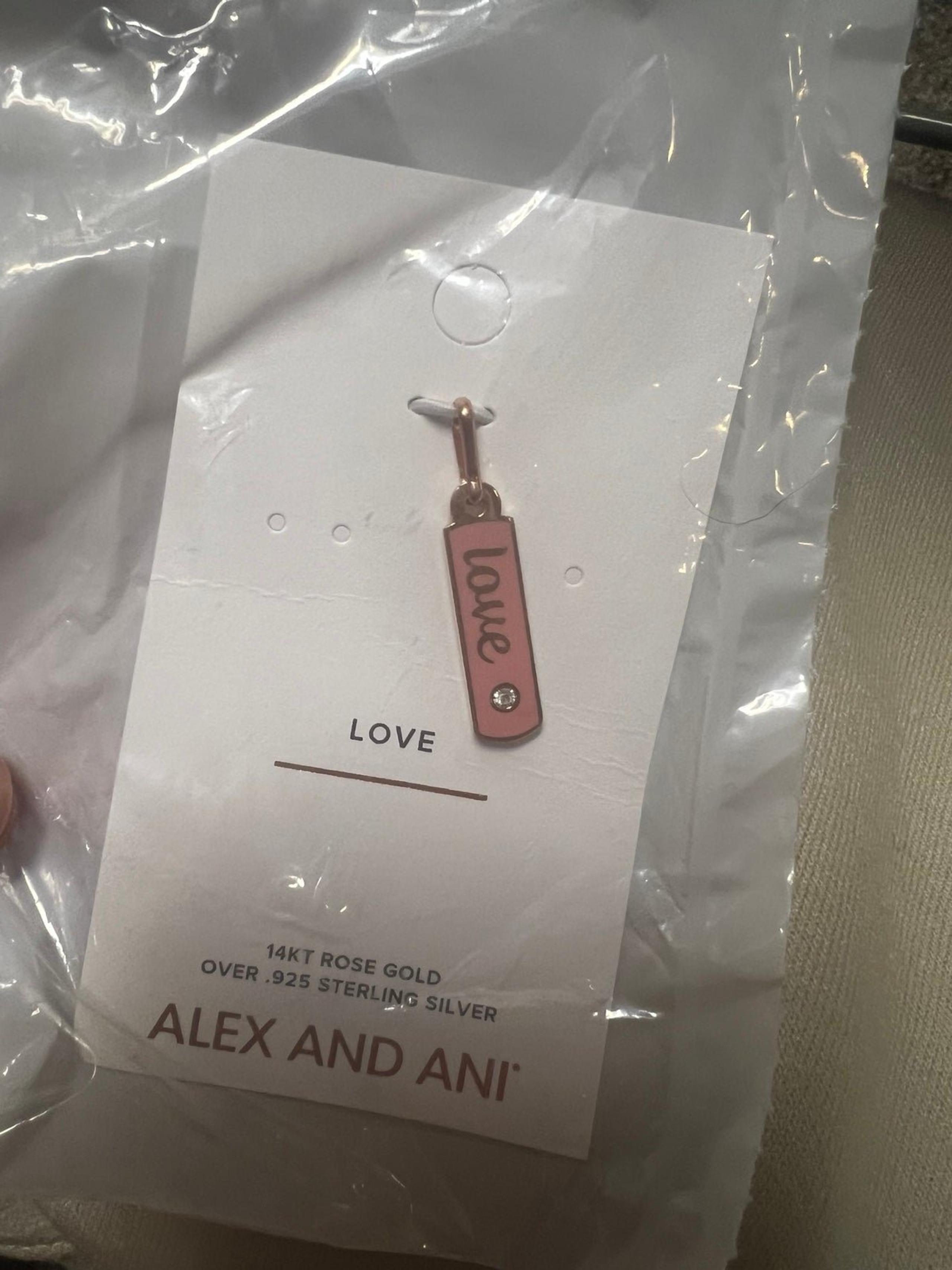 Bracelet charms by Alex and Ani