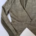 Marciano Sz M Shayna Drape Suede Goat Leather Jacket Olive Green Guess Staple