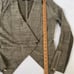 Marciano Sz M Shayna Drape Suede Goat Leather Jacket Olive Green Guess Staple