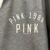 Victoria’s Secret PINK size M gray and seafoam zip up jacket