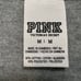 Victoria’s Secret PINK size M gray and seafoam zip up jacket