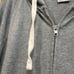 Victoria’s Secret PINK size M gray and seafoam zip up jacket