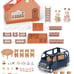 Sylvanian Families Calico Critters Lakeside Lodge Gift Set NIB! (VHTF)