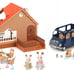 Sylvanian Families Calico Critters Lakeside Lodge Gift Set NIB! (VHTF)