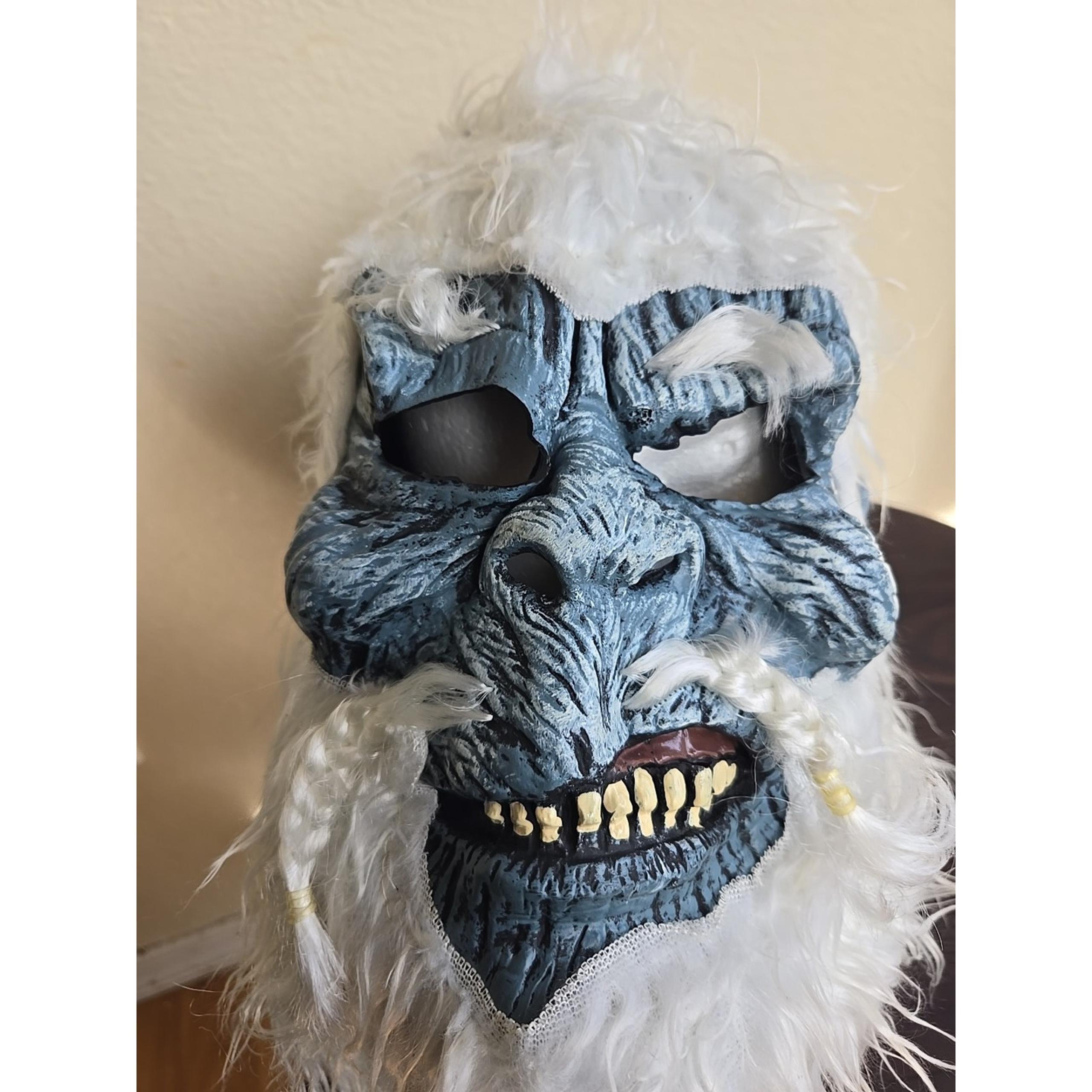 California Costume Abominable Snowman Adult Men halloween Mask