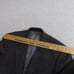 Givenchy Mens Monsieur Sport Coat 40S Dark Brown Worsted Wool Super 100s
