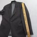 Givenchy Mens Monsieur Sport Coat 40S Dark Brown Worsted Wool Super 100s