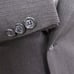 Givenchy Mens Monsieur Sport Coat 40S Dark Brown Worsted Wool Super 100s