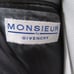 Givenchy Mens Monsieur Sport Coat 40S Dark Brown Worsted Wool Super 100s