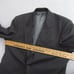 Givenchy Mens Monsieur Sport Coat 40S Dark Brown Worsted Wool Super 100s