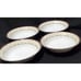 Sakura SANTA'S SPIRIT 4 Christmas Coupe Cereal SOUP BOWLS Debbie Mumm Oneida