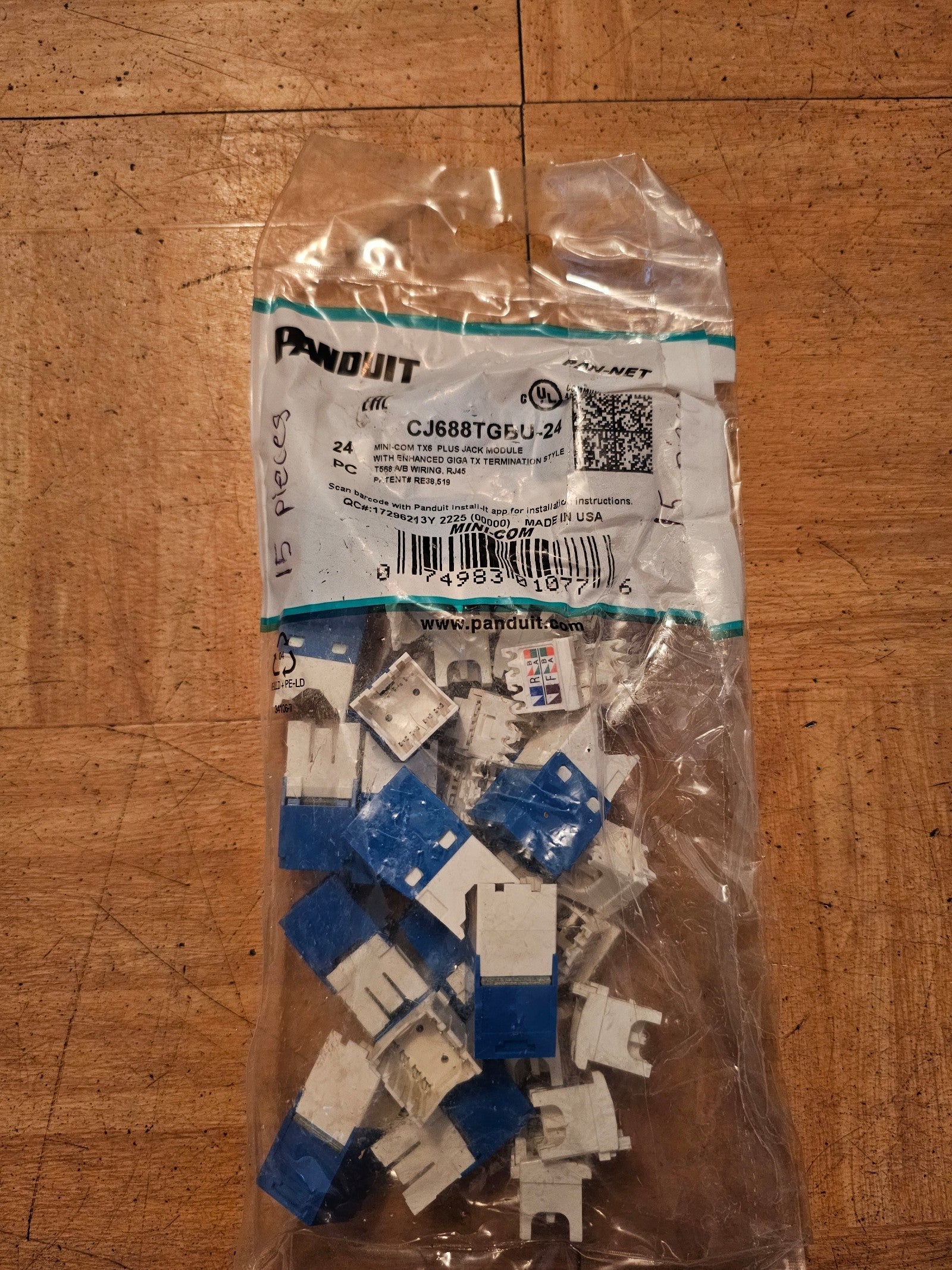 Panduit tx6 plus jack module