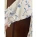 Hill House Ellie Nap in Blue Botanical Floral Smocked Midi Dress XS