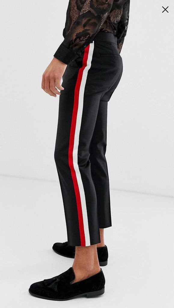 Designer Stripe Fashion Men Pants