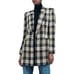 NEW ZARA plaid houndstooth tweed oversized blazer.