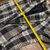 NEW ZARA plaid houndstooth tweed oversized blazer.