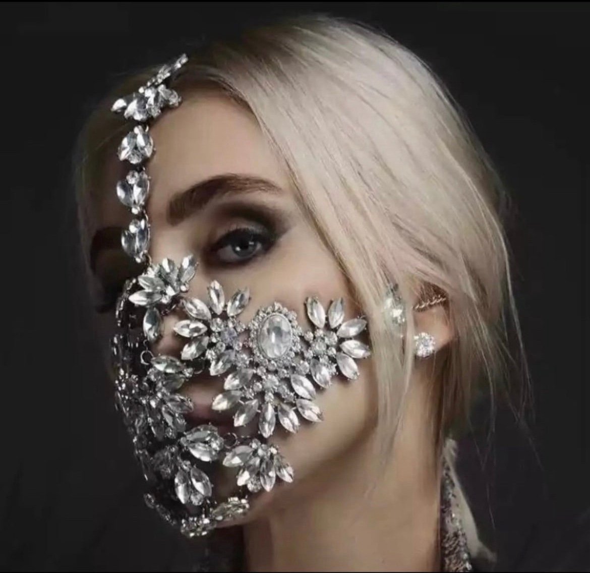 Statement Crystal Headpiece
