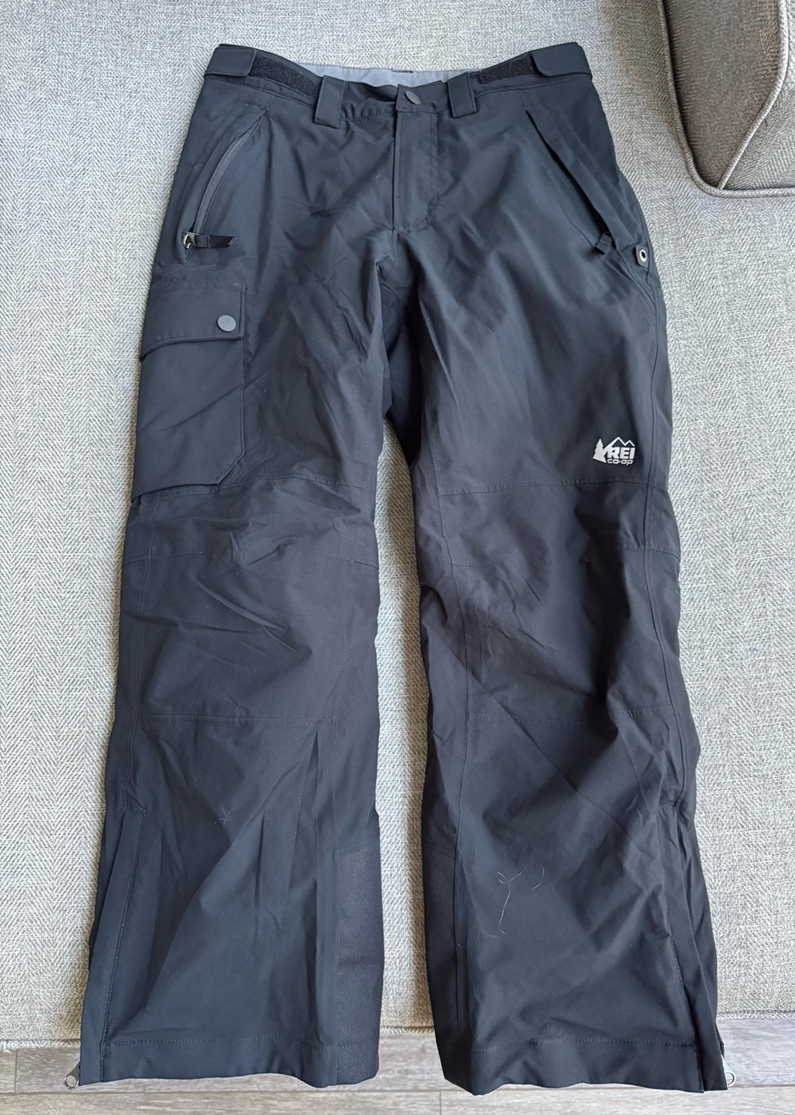 Rei Co-Op Black Snow Pants Kids Size Medium (10-12)