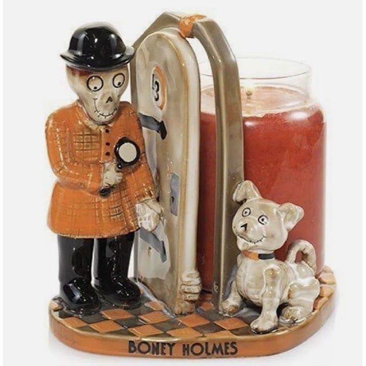 Yankee Candle Boney Bunch Boney Holmes Bonesy Halloween New in Box SOLD OUT