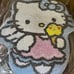 Sanrio Hello Kitty furry floor mat/ rug LARGE