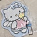 Sanrio Hello Kitty furry floor mat/ rug LARGE