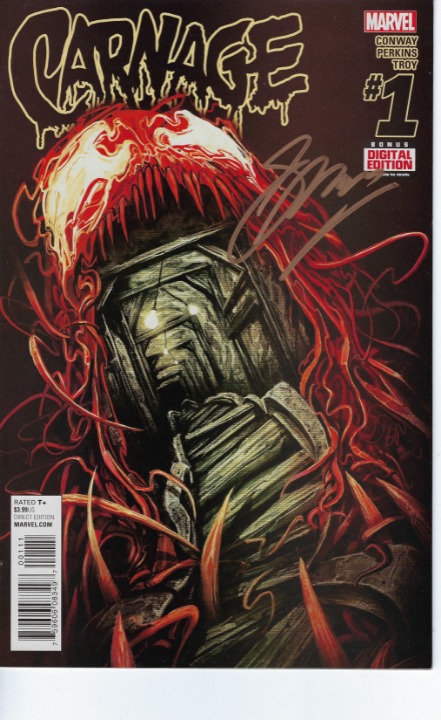 Carnage Vol. 2 set Autographed by Author