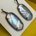 NWT Kendra Scott Elle in Gunmetal Sky Blue Illusion