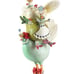 MacKenzie-Chil ds Patience Brewster 12 Days 3 French Hens Ornament 5.25 NEW +BO