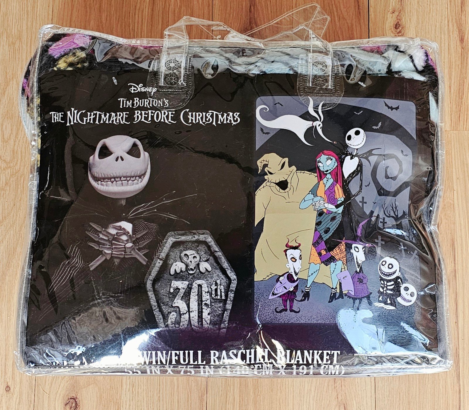 THE NIGHTMARE BEFORE CHRISTMAS TWIN/ FULL SIZE BLANKET