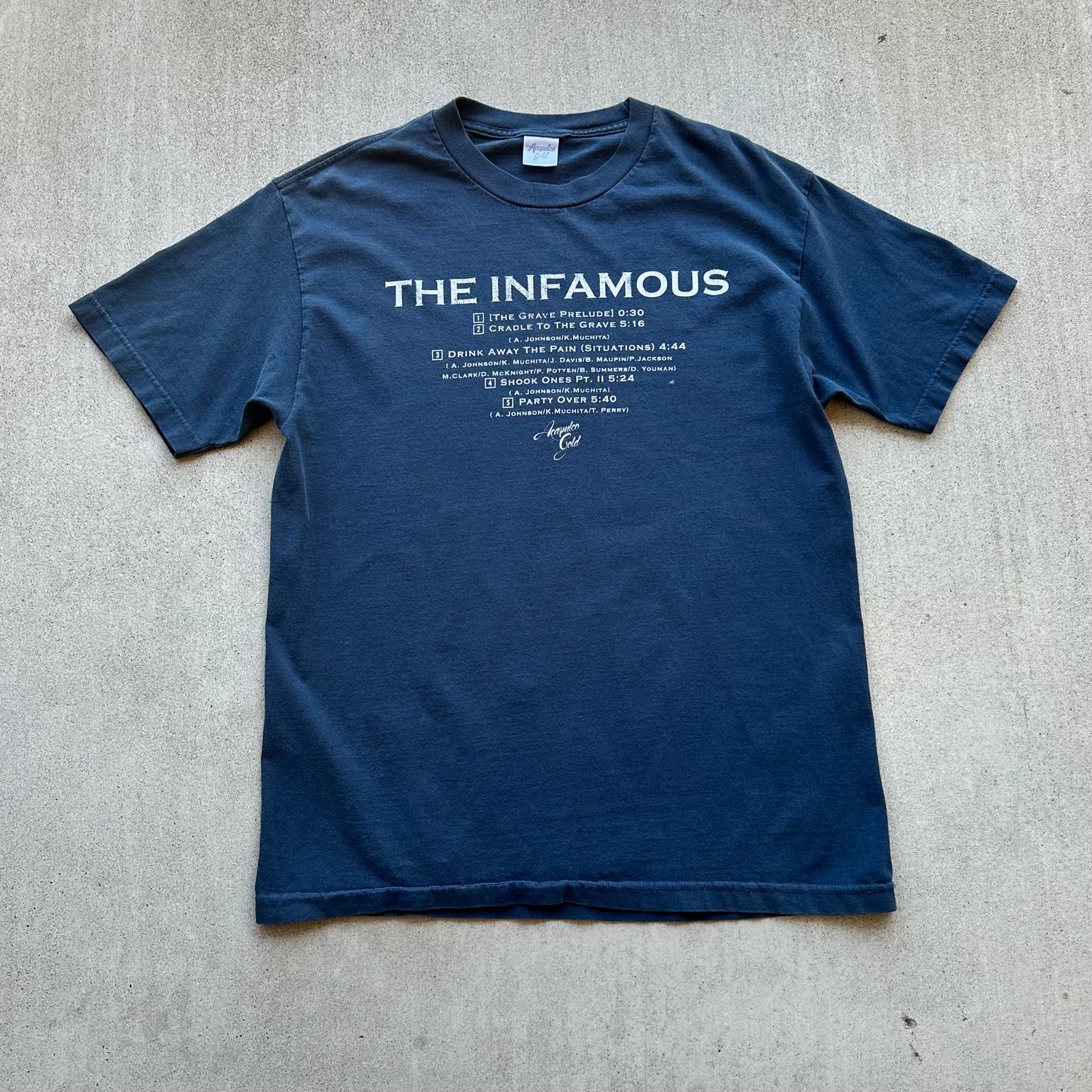 Mobb Deep Rap Tee Acapulco Gold The Infamous Medium