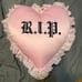 Dolls Home Heart Throw Pillow- Pink