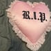 Dolls Home Heart Throw Pillow- Pink