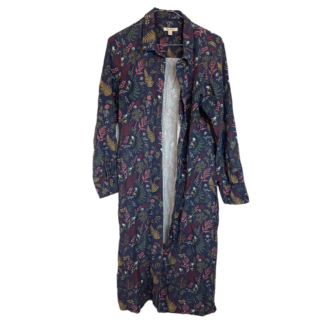 Barbour Robinson Dress floral shirt dress size 6