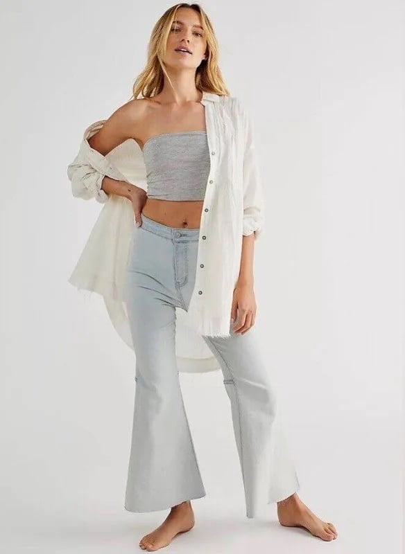 Free People youthquake flare jeans