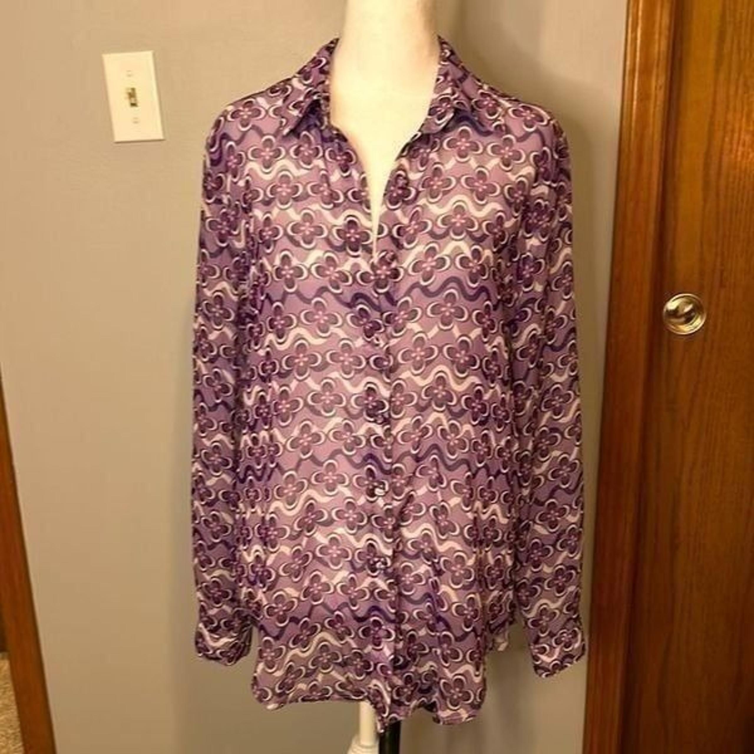 Princess Polly women’s button up blouse size 6 BIN H