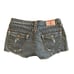Womens Vintage Y2K True Religion Daisy Distressed Jean Shorts 28
