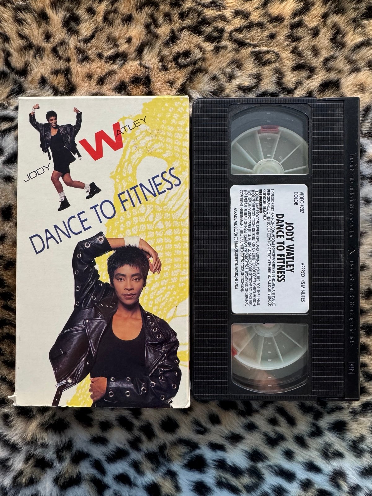 Jody Watley Dance to Fitness VHS Rare HTF