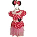 Disney Minnie Mouse Costume Girls Pink White Polka Dot Minnie Ears Costume 4-6X