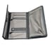 CASE ELEGANCE GRAY SAFFIANO LEATHER TRAVEL JEWELRY ORGANIZER WALLET CASE - NWOT