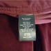 Maison d' Amelie Paris French Burgundy Velvet Velour Flared Leg Pants