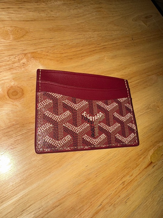 Luxury Card Wallet - Red