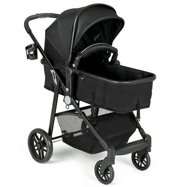 2 In 1 Foldable Baby Stroller Kids Travel Newborn Infant Buggy
